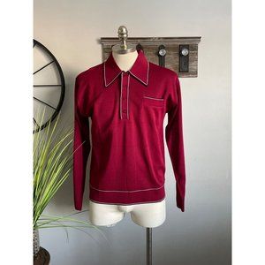 SPIEGEL Vintage 60's Retro Men’s Long Sleeve Shirt Size L